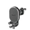 CELLY UNIVERSAL CAR HOLDER SUPPORTO UNIVERSALE PER SMARTPHONE FINO A 7" DA AUTO BOCCHETTE ARIA NERO