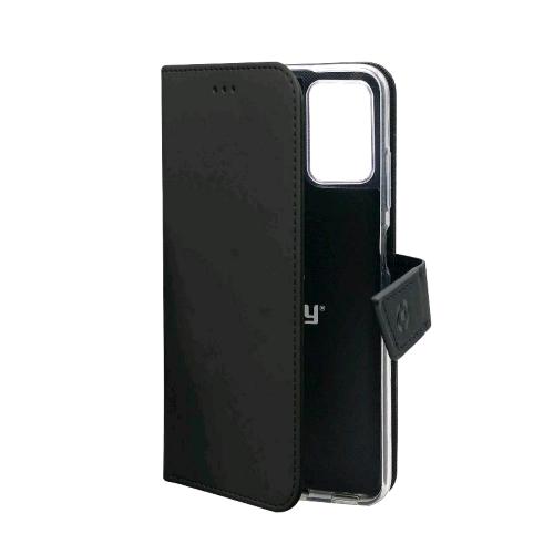 CELLY WALLY APPLE iPHONE 14 CUSTODIA A PORTAFOGLIO CON FLAP MAGNETICO E TASCHINE INTERNE PORTADOCUMENTI BLACK