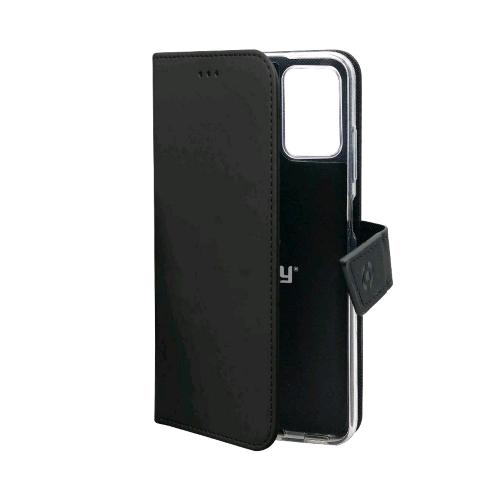CELLY WALLY APPLE iPHONE 14 PRO CUSTODIA A PORTAFOGLIO CON FLAP MAGNETICO E TASCHINE INTERNE PORTADOCUMENTI BLACK