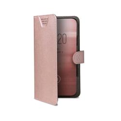 CELLY WALLYONE CUSTODIA UNIVERSALE AD AGENDA IN SIMILPELLE 5.0" - 5.5" ROSA