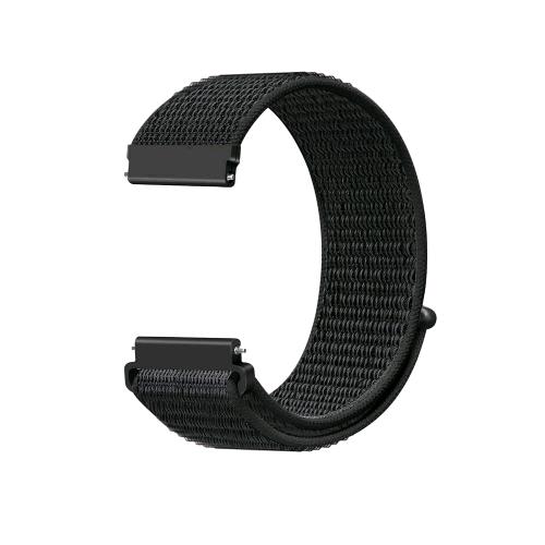 CELLY WATCHBAND UNIVERSAL CINTURINO SPORTIVO UNIVERSALE PER TUTTI GLI SMARTWATCH (NO APPLE WATCH) 20mm CHIUSURA IN VELCRO NERO