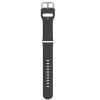 CELLY WATCHBAND UNIVERSAL CINTURINO UNIVERSALE PER TUTTI GLI SMARTWATCH (NO APPLE WATCH) 20mm IN SILICONE NERO