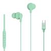 CELLY WIRED EARPHONE CUFFIE CON MICROFONO USB-C CON FILO CONTROLLO CHIAMATE E VOLUME/MUSICA VERDE PASTELLO