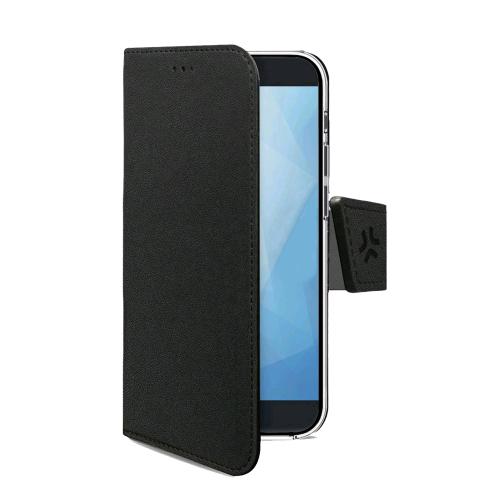 CELLY XIAOMI REDMi NOTE 15 PRO+ 5G / POCO M8 PRO 5G CUSTODIA A LIBRO IN SIMILPELLE FUNZIONE STAND CHIUSURA FLAP MAGNETICO FESSURE INTERNE PER CARTE NERO