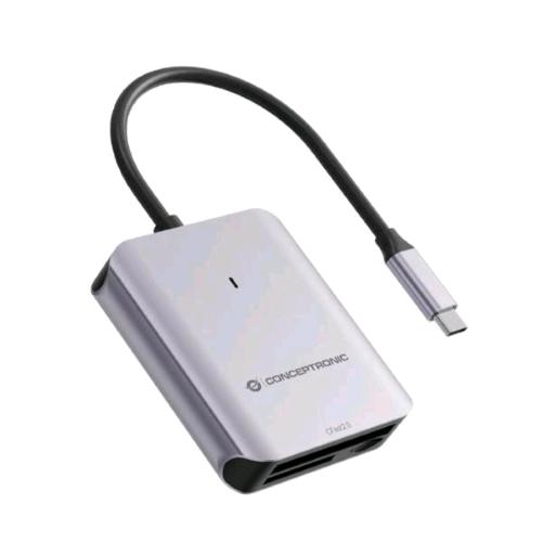 Conceptronic BIAN09G — lettore USB-C CFast, SD e microSD