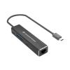 Conceptronic ABBY13B — hub USB-C con Ethernet Gigabit e quattro porte