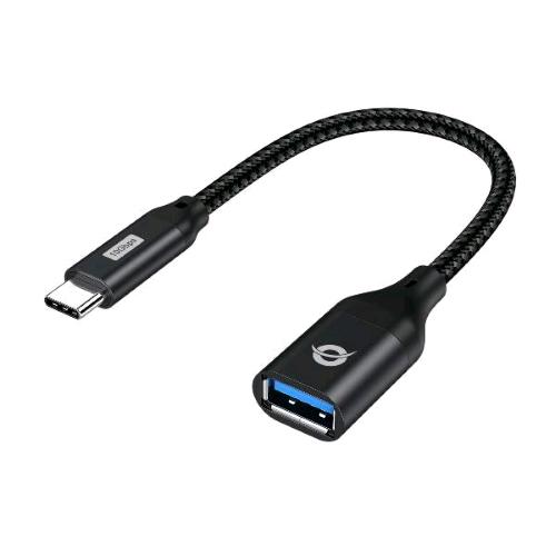 Conceptronic ABBY18B — adattatore OTG USB-C / USB-A, 15 cm