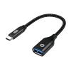 Conceptronic ABBY18B — adattatore OTG USB-C / USB-A, 15 cm