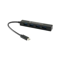 Conceptronic CTC4USB3 — hub USB-C con quattro porte USB-A