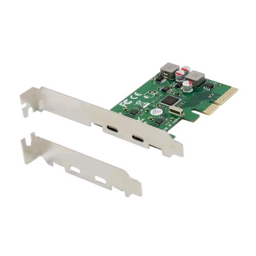 Conceptronic EMRICK08G — scheda PCIe con due porte USB-C 10 Gbps