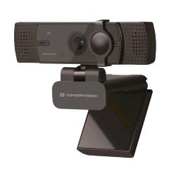 Conceptronic AMDIS07B — webcam 4K con autofocus e microfoni