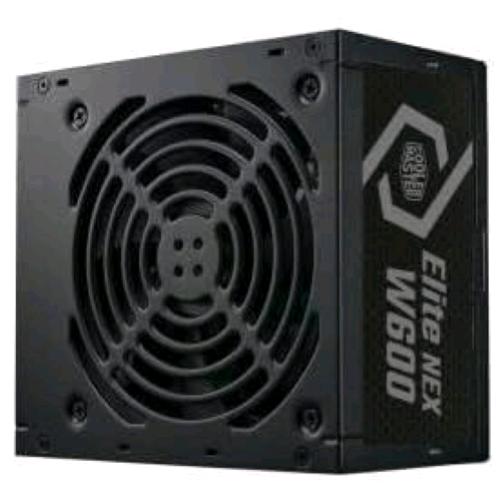Cooler Master Elite NEX W600 — alimentatore 600 W con cavi rivestiti