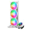 Cooler Master MasterLiquid 360 Core II White Edition — dissipatore a liquido 360 mm bianco