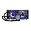 Cooler Master MasterLiquid ML240 Illusion – dissipatore a liquido 240 mm, nero