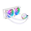 Cooler Master MasterLiquid PL240 Flux White — dissipatore a liquido 240 mm bianco