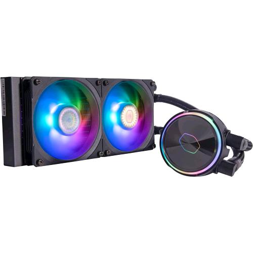 Cooler Master MasterLiquid PL240 Flux — dissipatore a liquido 240 mm nero