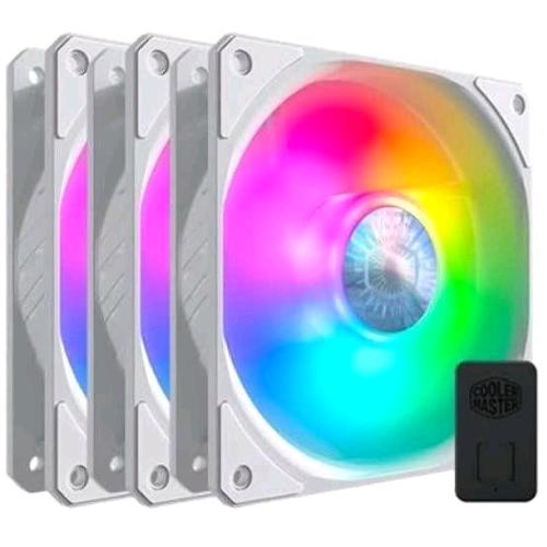 Cooler Master SickleFlow 120 ARGB White — 3 ventole