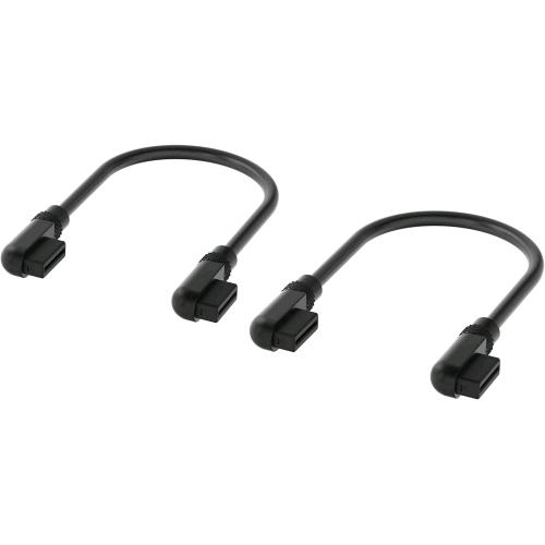 Corsair iCUE LINK — 2 cavi da 135 mm con connettori slim a 90°, nero