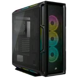 CORSAIR iCUE 5000T CASE MIDI TOWER ATX ALIMENTATORE NON INCLUSO 3 VENTOLE ANTERIORI 120mm INSTALLATE PANNELLO IN VETRO TEMPERATO COLORE NERO