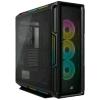 CORSAIR iCUE 5000T CASE MIDI TOWER ATX ALIMENTATORE NON INCLUSO 3 VENTOLE ANTERIORI 120mm INSTALLATE PANNELLO IN VETRO TEMPERATO COLORE NERO
