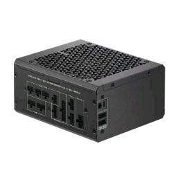 CORSAIR HX1000i SHIFT — Alimentatore 1000 W completamente modulare, Cybenetics Platinum, ATX 3.1 / PCIe 5.1, hub iCUE LINK integrato, nero