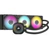 CORSAIR ICUE LINK TITAN 360 RX RGB CPU LIQUID COOLER TRIPLE FAN 360mm INTEL 1851/1700 AMD AM5/AM4 NERO