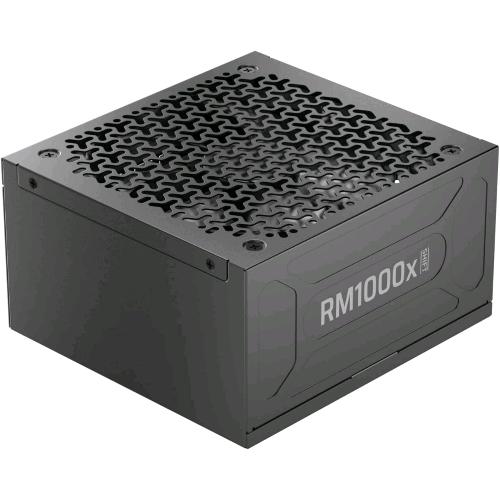 CORSAIR RM1000x SHIFT 2025 ALIMENTATORE 1.000 W COMPLETAMENTE MODULARE CYBENETICS GOLD PCIe 5.1 ATX 3.1 NERO