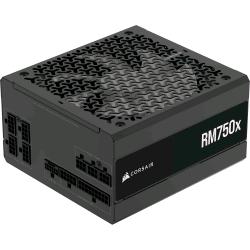 CORSAIR RM750x — Alimentatore 750 W completamente modulare, Cybenetics Gold, ATX 3.1 / PCIe 5.1, nero