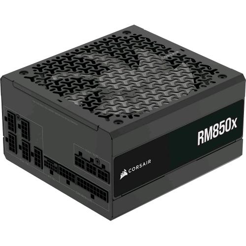CORSAIR RM850x — Alimentatore 850 W completamente modulare, Cybenetics Gold, ATX 3.1 / PCIe 5.1, nero