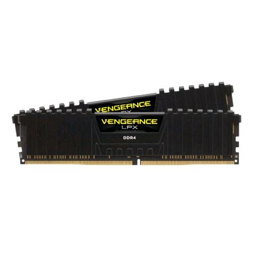 CORSAIR VENGEANCE LPX CMK32GX4M2E3200C16 KIT MEMORIA RAM 2x16GB 32GB TOTALI 3.200MHz TECNOLOGIA DDR4 TIPOLOGIA DIMM BLACK