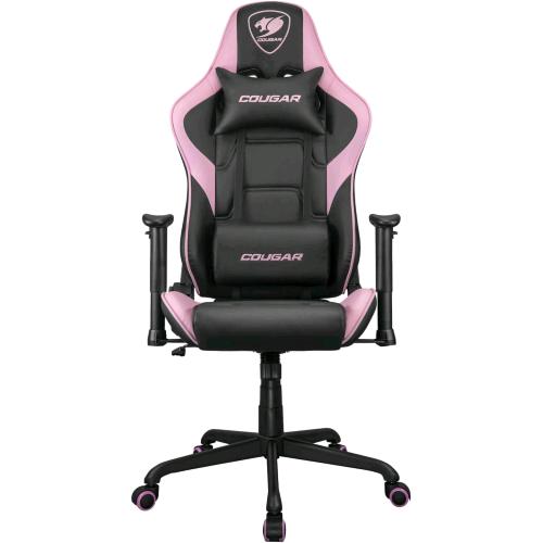 Cougar ARMOR ELITE EVA — sedia gaming nero/rosa