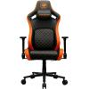 Cougar DEFENSOR — sedia gaming nero/arancio