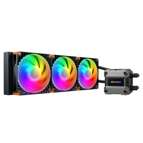 Cougar Poseidon Ultra ARGB 360 — dissipatore a liquido nero