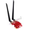 Cudy WE3000S — adattatore PCIe Wi-Fi 6E AX5400 e Bluetooth, due antenne orientabili