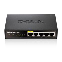D-Link DES-1005P — switch PoE non gestito