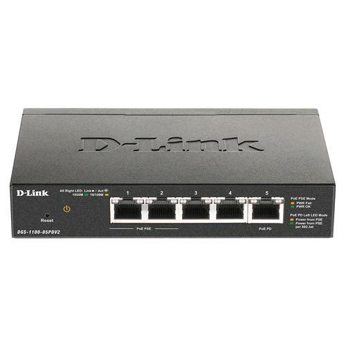 D-Link DGS-1100-05PDV2 — switch Smart Managed