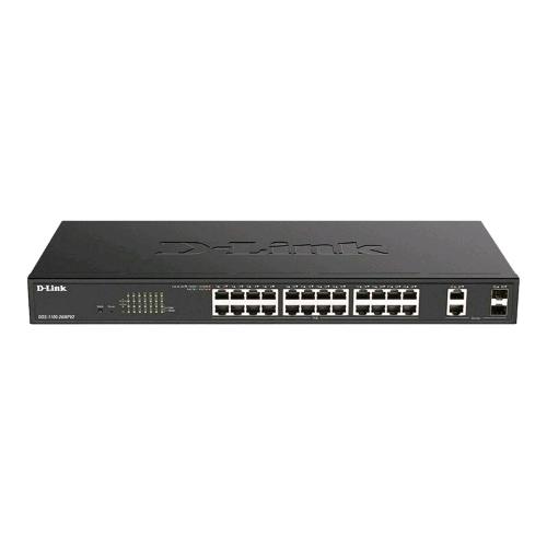 D-Link DGS-1100-26MPV2 — switch Smart Managed 24 porte PoE+