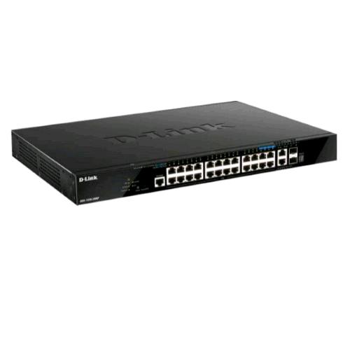 D-Link DGS-1520-28MP — switch gestito impilabile
