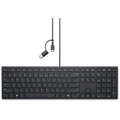 Dell KB525C — tastiera USB-C con adattatore USB-A, italiano