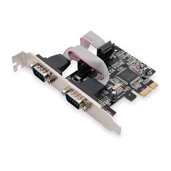 DIGITUS DS-30000-1 — scheda PCI Express con due porte seriali RS232
