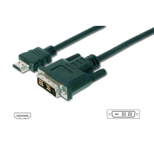 DIGITUS AK-330300-030-S — Cavo HDMI tipo A maschio – DVI-D 18+1 maschio, 3 m, nero
