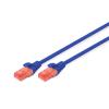 DIGITUS DK-1617-020/B — Cavo di rete CAT 6 U/UTP, 2 m, blu