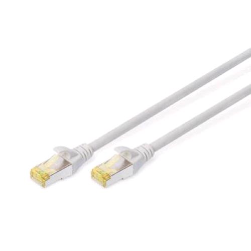 DIGITUS DK-1644-A-005 — Cavo di rete CAT 6A S/FTP, 0,5 m, grigio