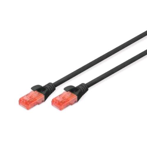 DIGITUS DK-1617-020/BL — Cavo di rete CAT 6 U/UTP, 2 m, nero