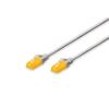 DIGITUS DK-1613-A-005 — Cavo di rete CAT 6A U/UTP, 0,5 m, grigio