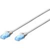 DIGITUS DK-1511-015 — Cavo di rete CAT 5e U/UTP, 1,5 m, grigio