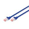 DIGITUS DK-1644-010/B — Cavo di rete CAT 6 S/FTP, 1 m, blu