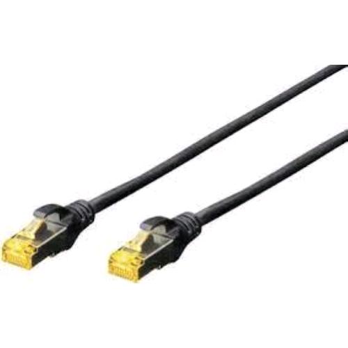 DIGITUS DK-1644-A-0025/BL — Cavo di rete CAT 6A S/FTP, 0,25 m, nero