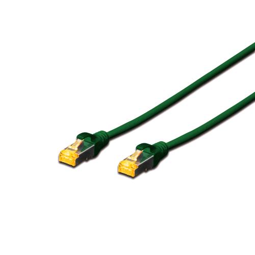 DIGITUS DK-1644-A-030/G — Cavo di rete CAT 6A S/FTP, 3 m, verde