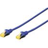 DIGITUS DK-1644-A-010/B — Cavo di rete CAT 6A S/FTP, 1 m, blu